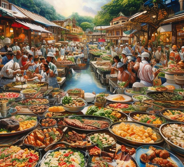 餐饮美食全球盛宴