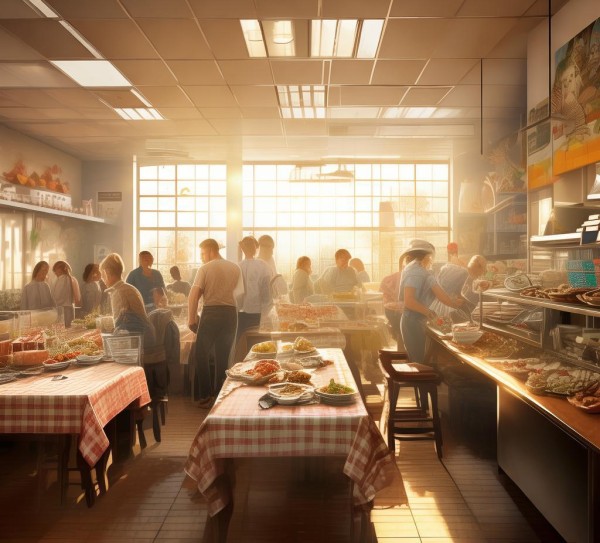 我的工作场所是食堂 我的工作场所是食堂