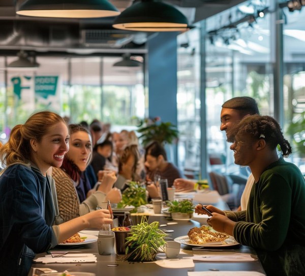 我的工作场所是食堂