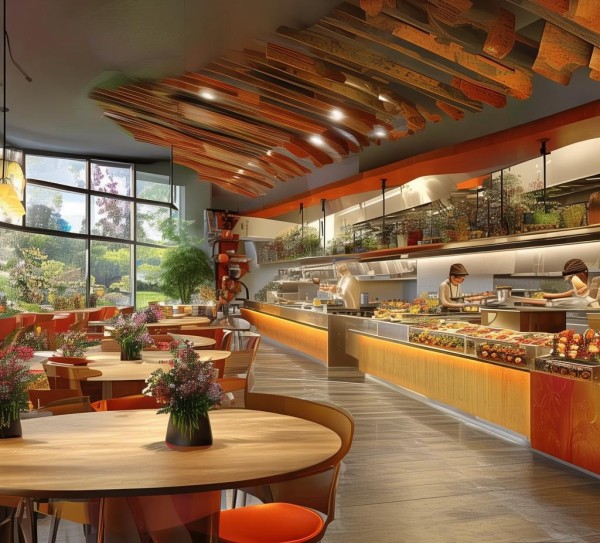 食堂设计，让每一道餐都是幸福的开始